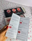 Talk, Flirt, Dare Game Card - Brand New - 1