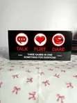 Talk, Flirt, Dare Game Card - Brand New - 3