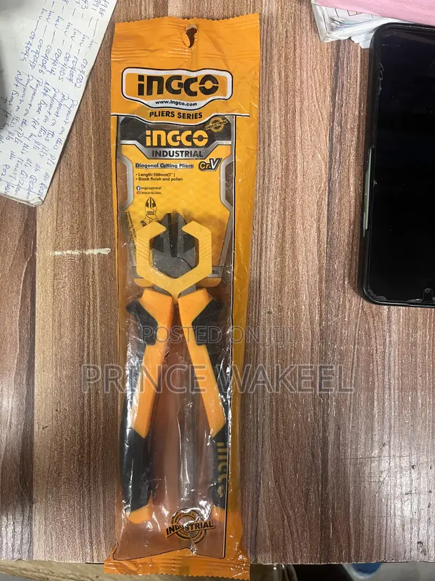 Ingco Diagonal Cutting Pliers 180mm (7") - 1