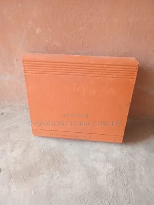 West African Ceramics Coping Clay Tiles (30x30cm)