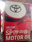 Synthetic Toyota Engine Oil 0W-20 4L GF - 1