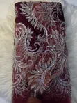 High Quality Full Beaded Lace Fabric - 4