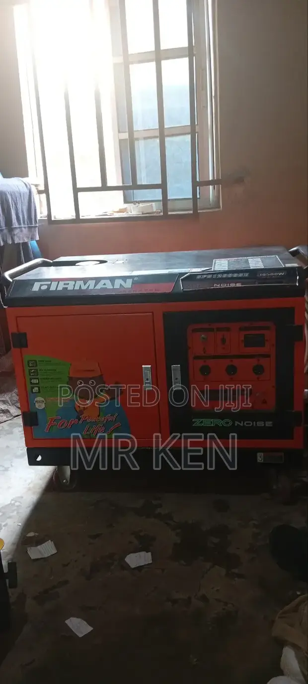 Firman Noiseless Petrol Generator (Used) - 1
