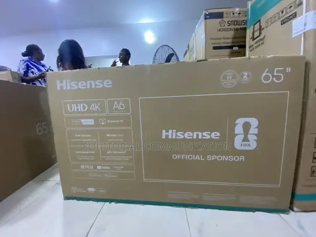 Hisense 65-Inch 4K UHD Smart TV (A6 Series) - 1