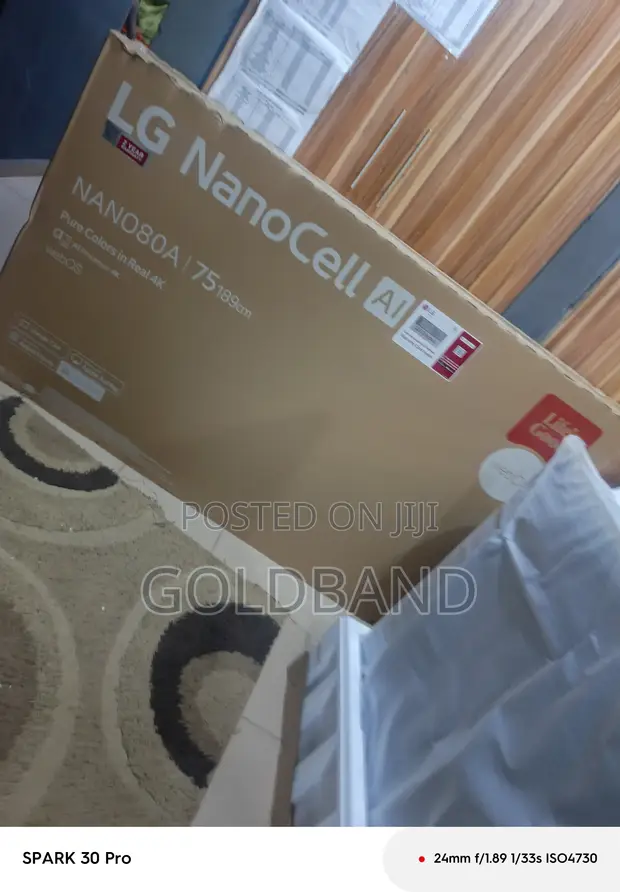 LG 75 Inch Nano80T6A Smart TV - 1