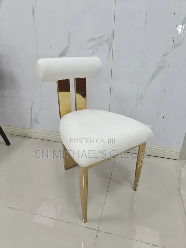 Modern Cylinder Back VIP Chair - White - 1