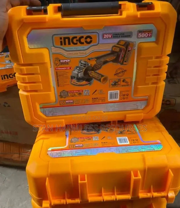 Ingco 20V Cordless Angle Grinder - 1