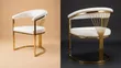 Luxe Arm Chairs - Brand New - 3