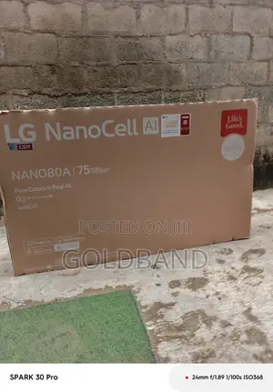 LG 75 Inch NanoCell Smart TV (75NANO80T6A)