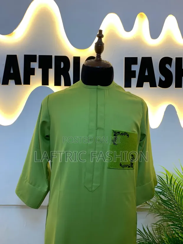 Kangra Cashmere Senator Wear - Light Green - 1