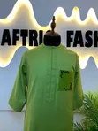 Kangra Cashmere Senator Wear - Light Green - 1