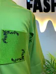 Kangra Cashmere Senator Wear - Light Green - 2