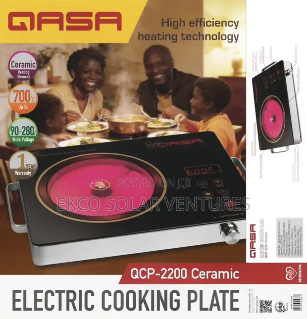 Qasa Electric Cooking Plate - 1