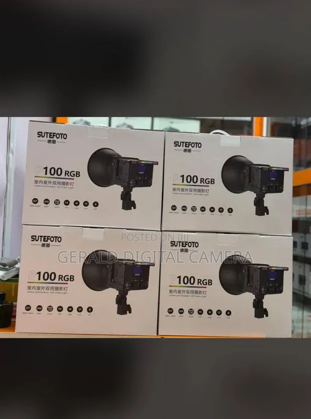Sutefoto 100 RGB Light - 1