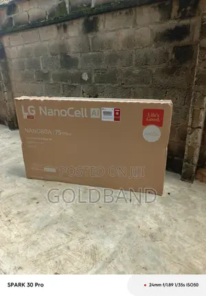 LG 75 Inch NANO80T6A UHD NanoCell TV