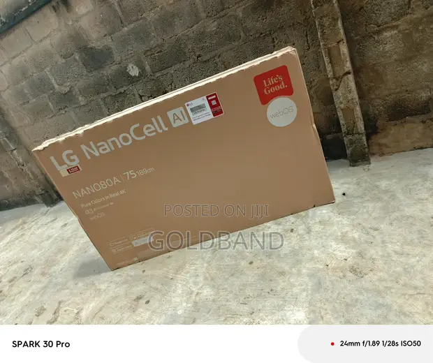 LG 75" NANO80T6A 4K UHD NanoCell Smart TV - 1