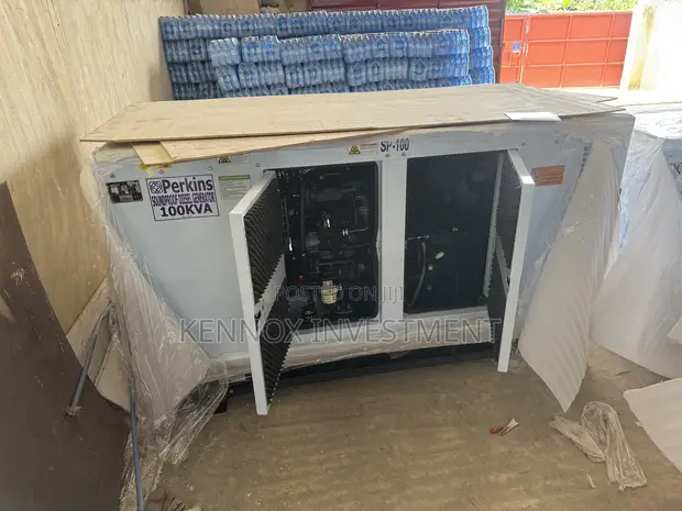 Quality 100kVA Perkins Soundproof Diesel Generator - 1