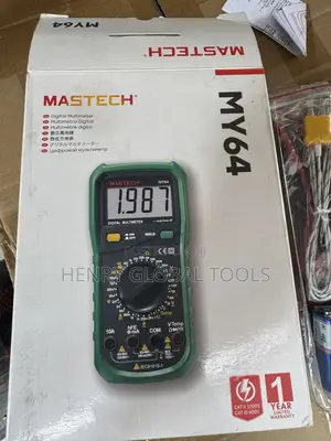 Mastertech MY64 Digital Multimeter - Professional Electrical Testing