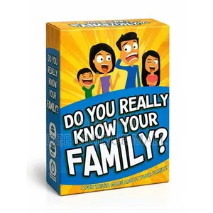 Fun Family Trivia Card Game for All Ages