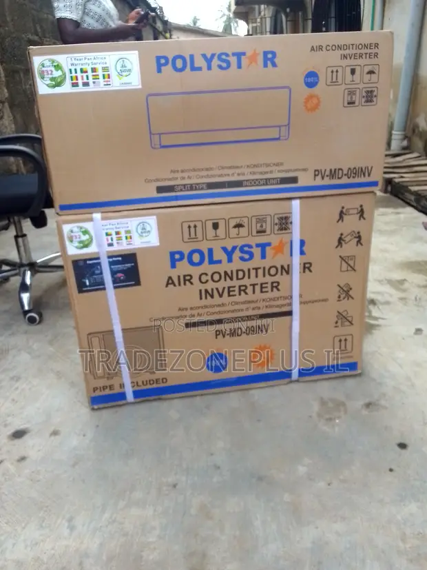 Polystar 1HP Inverter Air Conditioner Unit - 1