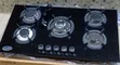Cliff 5 Burner Gas Cooker Glass - 1