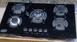 Cliff 5 Burner Gas Cooker Glass - 2