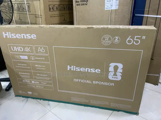 Hisense 65-Inch Ultra HD Smart TV (65A60QXVT) - 1