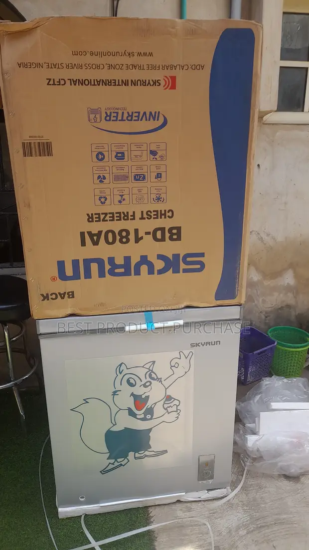 Skyrun BD180AI Chest Freezer - Brand New - 1