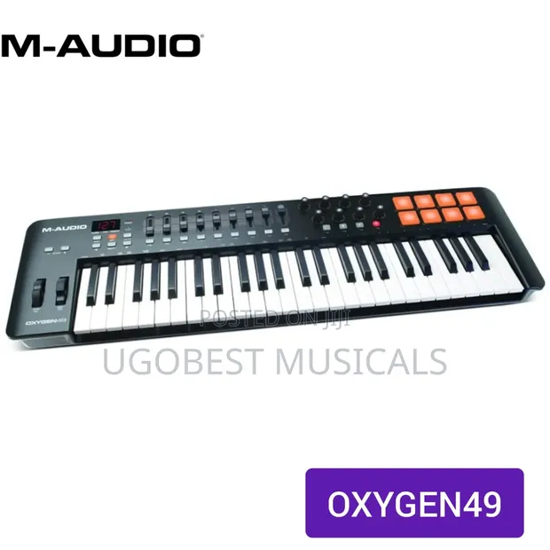 M-Audio Oxygen 49 USB MIDI Keyboard Controller - 1