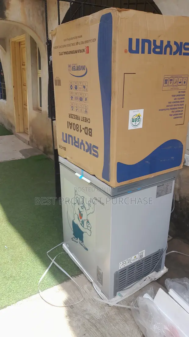 Brand New Skyrun BD180AI Chest Freezer - 1
