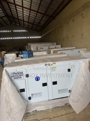 Brand New 30KVA Perkins Soundproof Diesel Generator