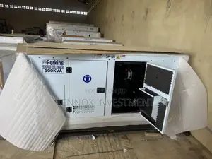 Original 100kVA Perkins Soundproof Diesel Generator