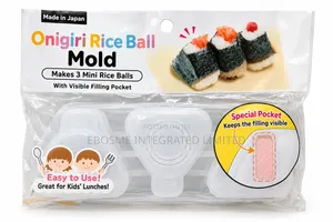 Japanese Mini Onigiri Rice Ball Mold - 3 Pieces