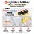 Japanese Mini Onigiri Rice Ball Mold - 3 Pieces - 2