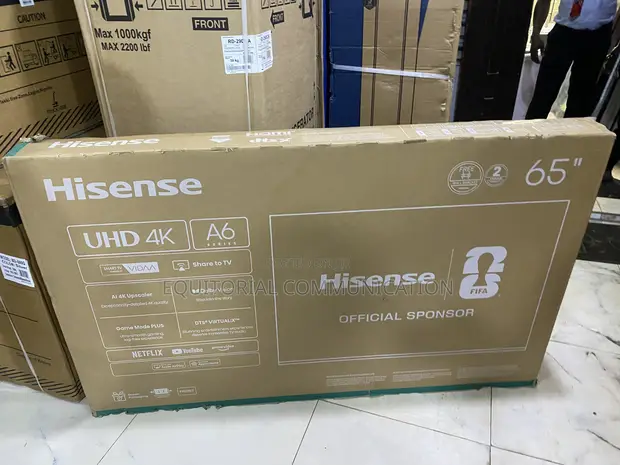 Hisense 65-Inch 4K UHD Smart TV (65A60QXVT) - 1