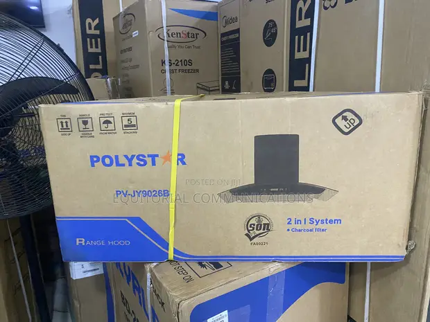 Polystar PV-JY9026B Kitchen Steam and Smoke Hood - 1