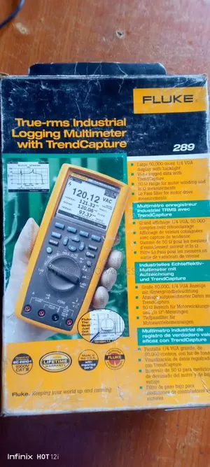Fluke 289 True-RMS Industrial Multimeter with TrendCapture