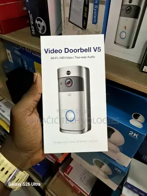 Wireless WiFi Doorbell Mai Daukar Bidiyo Mai Girma