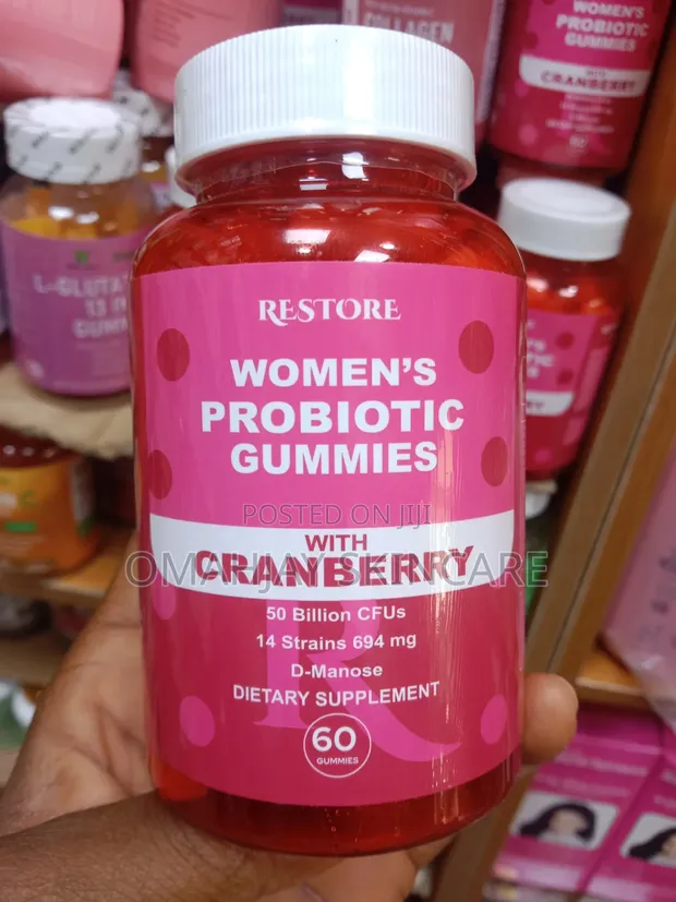 Restore Women's Probiotic Gummies with Cranberry - 1