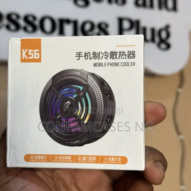 Magnetic Phone Cooler with RGB Lighting - 1