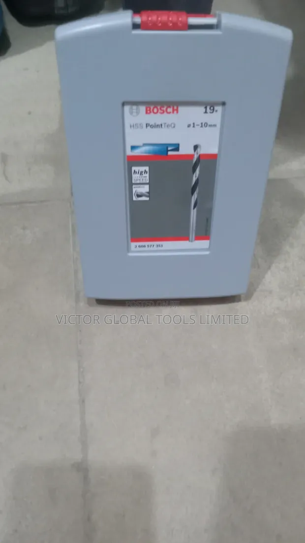 Bosch HSS PoinTeq Drill Bit Set 1-10mm - 1