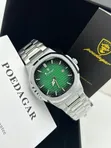 Poedagar Men's Business Watch - Gold/Silver - 4