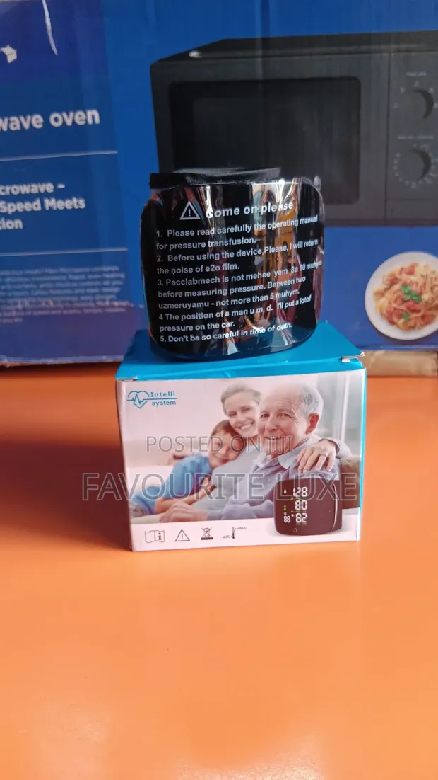 Brand New Rechargeable Wrist BP Monitor - 1