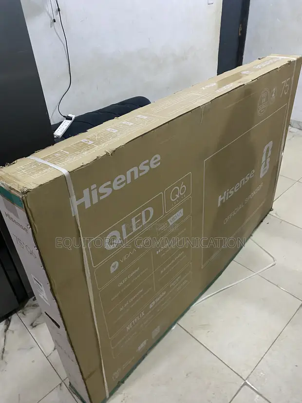 Hisense 75 Inch QLED Smart TV Q6 Series - 1