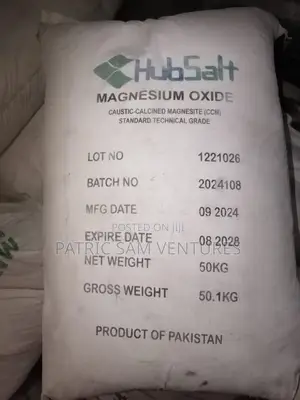 Magnesium Oxide (Caustic-Calcined Magnesite) - Standard Technical Grade