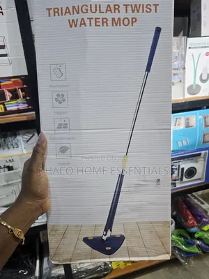 360° Rotatable Triangular Self-Squeeze Cleaning Mop