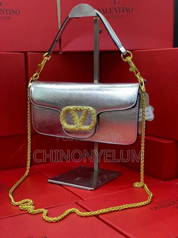 Valentino Plain Leather Handbag - 1