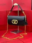 Valentino Plain Leather Handbag - 4