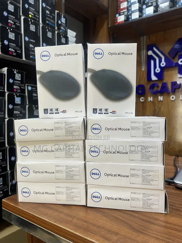 Dell MS116 Wired Optical Mouse - 1