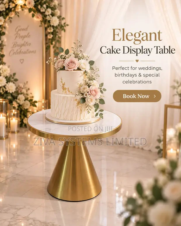 Cake Stand Rental for Events in Abuja - 1